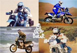 As motos que venceram o Dakar