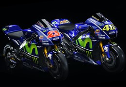 Yamaha apresenta novas cores das YZR-M1 de MotoGP de Valentino Rossi e Maverick Viñales