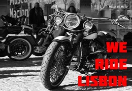 We Ride Lisbon - Motos Americanas
