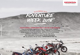Semana Adventure Week Honda