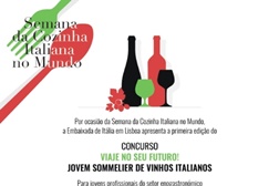 Concurso para jovens Sommeliers vai levar os vencedores até Itália