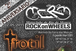 2º Aniversário MCRM- ROCKonWHEELS - É JÁ NESTE PRÓXIMO SÁBADO 02/05