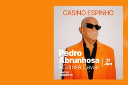 Pedro Abrunhosa & Comité caviar no Casino de Espinho - Jantar concerto de talento e carisma