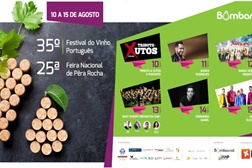 Bombarral em festa com o 35º Festival do Vinho Português e a 25ª Feira Nacional da Pêra Rocha