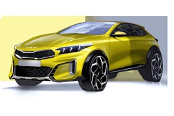 Kia revela esboços do novo XCeed - A apresentação será na próxima semana