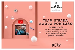 Team Strada à conversa no Aqua Portimão