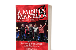 Evento de lançamento do 2º volume da autobiografia dos Xutos & Pontapés no Teatro Maria Matos