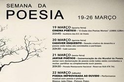 Semana da Poesia de 19 a 26 de março em Vizela