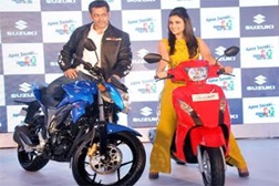 Suzuki apresenta novos modelos na Índia