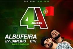 4 Amigos Tour regressa a Portugal com espetáculo de stand-up no Palácio de Congressos do Algarve