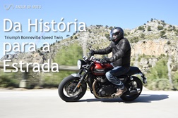 Teste Triumph Bonneville Speed Twin - Da História para a Estrada