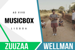 Zuuzaa e WellMan em concerto no Musicbox Lisboa