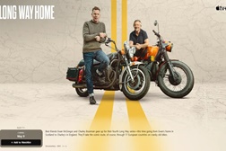 Nova série Long Way Home, disponível a partir de 9 de maio na Apple TV+