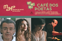 MAP apresenta Café dos Poetas - Sessões de poesia performativa em espaços públicos