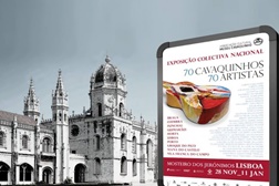 Exposição Coletiva de Arte: 70 Cavaquinhos, 70 Artistas no Mosteiro dos Jerónimos