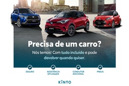 KINTO e Toyota cooperaram por uma mobilidade mais acessível - Flexibilidade nas opções de aluguer