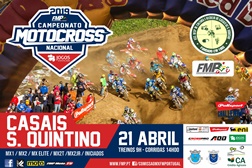 Nacional de Motocross visita Casais de S. Quintino no domingo de Páscoa