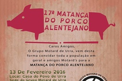 17ª Matança do Porco Alentejano do Grupo Motard de Urra