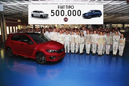 Fiat Tipo chega ao meio milhão de unidades - Em Portugal é a 3ª carrinha mais vendida do segmento