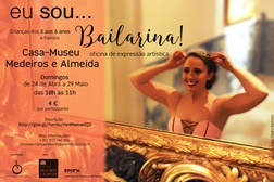 Oficinas de Ballet, Dança Contemporânea e Percussão Corporal na Casa-Museu Medeiros e Almeida