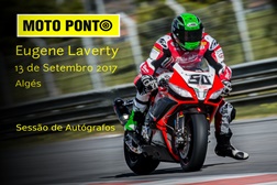 Eugene Laverty hoje em Lisboa