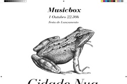 Festa de lançamento do 1º número da revista de poesia "Cidade Nua" no Musicbox