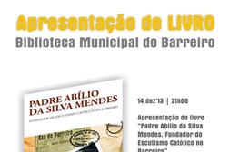 Apresentação do livro "Padre Abílio Mendes" no Barreiro