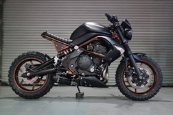 Kawasaki Er6-N Street Scram by Kevils Speed Shop