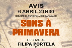 Biblioteca de Avis recebe a Soprano Filipa Portela e o Pianista Stefano Amitrano em Recital de “Sons à Primavera”