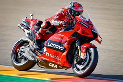 MotoGP 2021 GP Aragão – Enorme vitória de Bagnaia e Miguel Oliveira termina em 14º