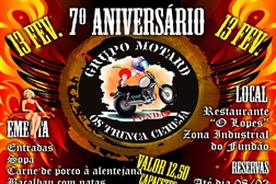 7º Aniversário do Grupo Motard Os Trinca Cereja