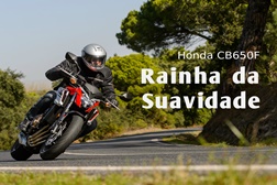 Teste Honda CB650F - Rainha da Suavidade