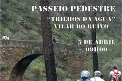 Passeio pedestre "Pelos trilhos da água" em Vilar do Ruivo