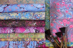 Workshop sobre Papel Marmoreado