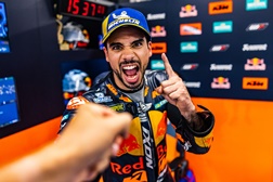MotoGP 2021 – A reação de Miguel Oliveira à vitória no Grande Prémio da Catalunha