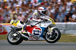 Schwantz foi uma sensação na RGV500