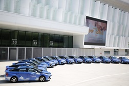 Toyota: Celebra acordo táxis movidos a hidrogénio - A marca acredita na HYPE, em Paris
