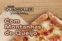Telepizza lança nova pizza Piamontesa - Uma “montanha de queijo” que promete fazer as delícias dos cheese lovers