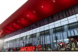 Museu Ducati, 2023 - Novas datas de visita - Novo edifício