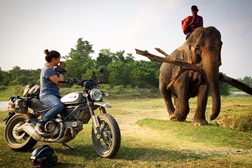 Fique a conhecer a app Ducati Link com a aventureira Alicia Sornosa