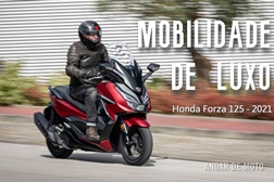Teste Honda Forza 125 (2021) - Mobilidade de Luxo