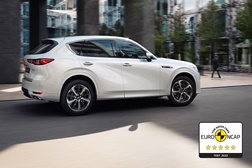 Mazda CX-60 alcança as 5 Estrelas na avaliação Euro NCAP - Tecnologias de segurança i-Activsense apoiam uma dinâmica de condução de nível superior