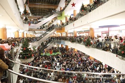 Pai Natal chega ao Palácio do Gelo Shopping