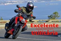 Teste Suzuki GSX-S125 - Uma excelente utilitária