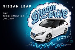 Nissan LEAF Dream Drive embala o seu bebé - A primeira canção de embalar de emissões zero do mundo