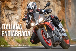 Teste Aprilia Tuono V4 1100 Factory - Italiana endiabrada