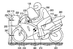 Bosch e Honda trabalham num sistema de duplo airbag para moto