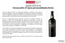 Sugestão de Dia do Pai: Fonseca Bin 27 para personalidades fortes