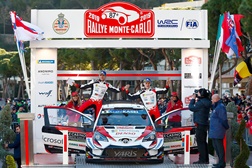 Toyota Yaris WRC de Tänak sobe ao pódio em Monte Carlo - Garantiu a terceira posição
