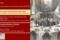 Casa-Museu Medeiros e Almeida promove curso "A Sala de Jantar e as Suas Artes"
